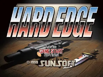 Hard Edge (JP) screen shot title